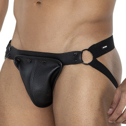 CUT4MEN Jockstrap Snap Noir